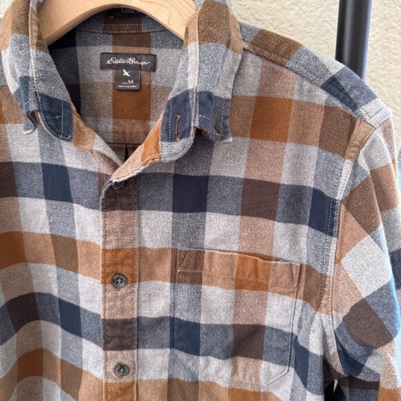 Eddie Bauer Classic Plaid Flannel - Picture 6 of 6